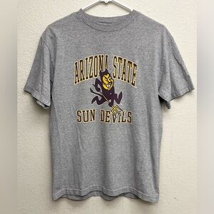 Vintage Arizona State Sun Devils TLC Brand Men’s‎ Tee Shirt Grey Size Medium GUC